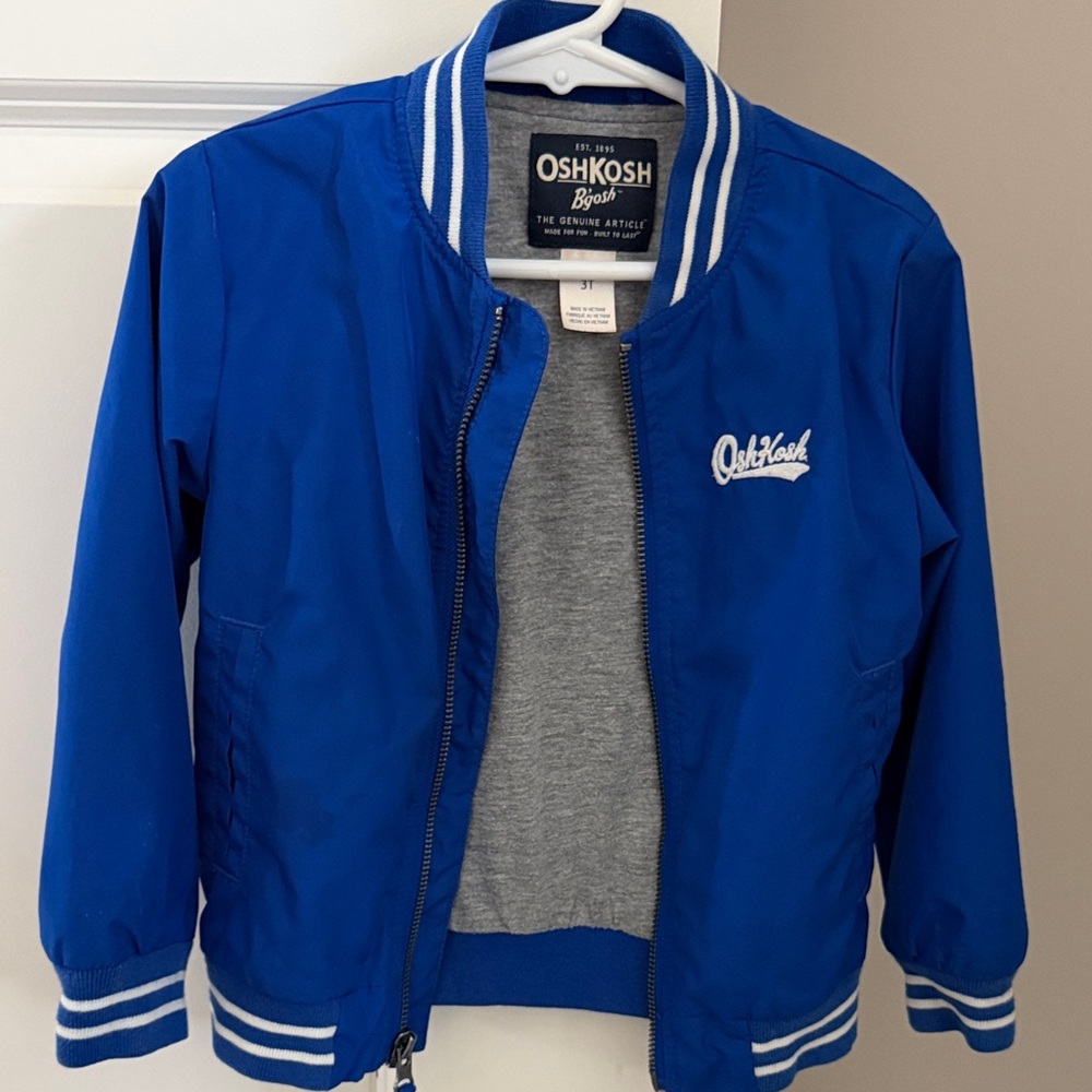OshKosh B'gosh Vibrant Blue Kids Jacket